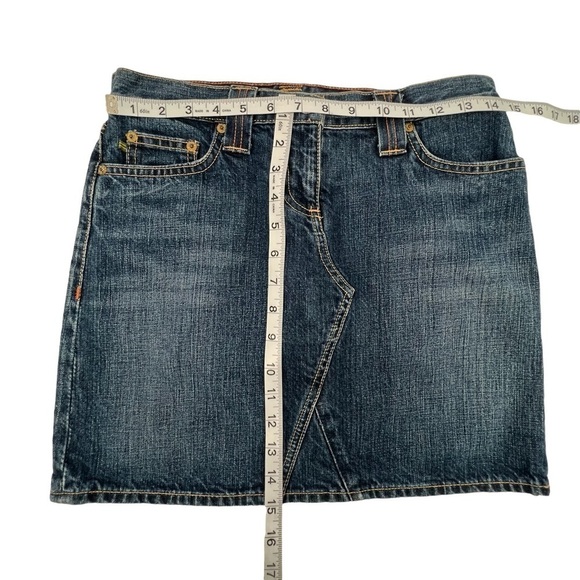 J. Crew Denim Jean Mini Skirt Size 27 Women's - Picture 5 of 8